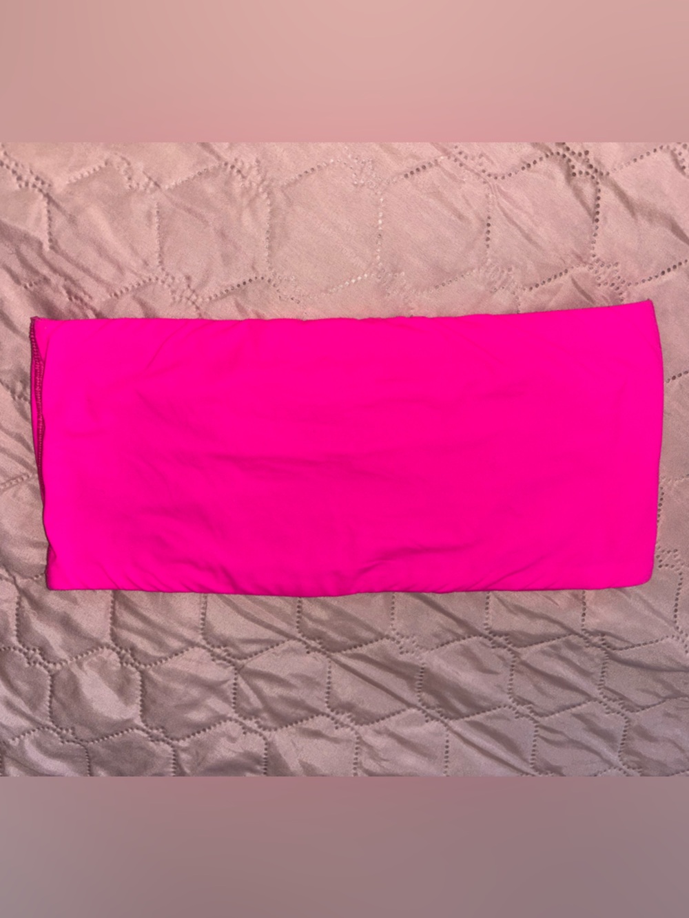 SKIMS Neon Pink Mini Tube Skirt